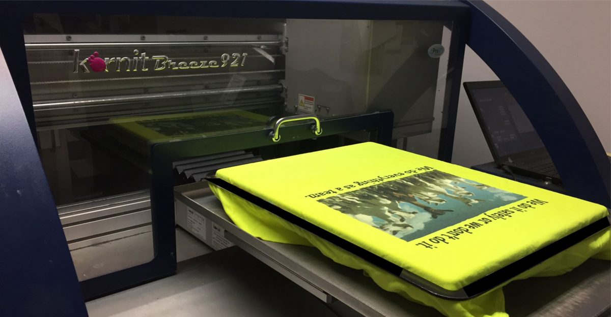 Direct to Garment Printing Rock Ranch Embroidery